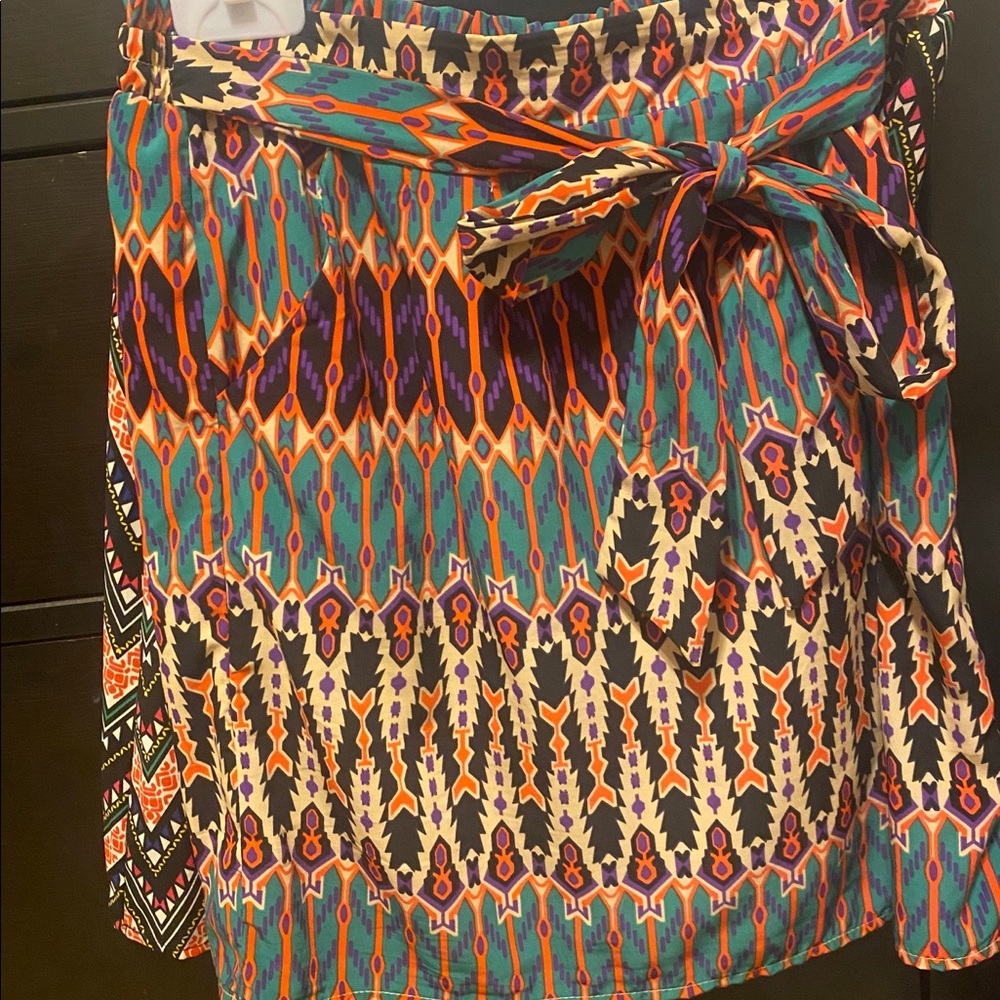 Tribal Print Skirt